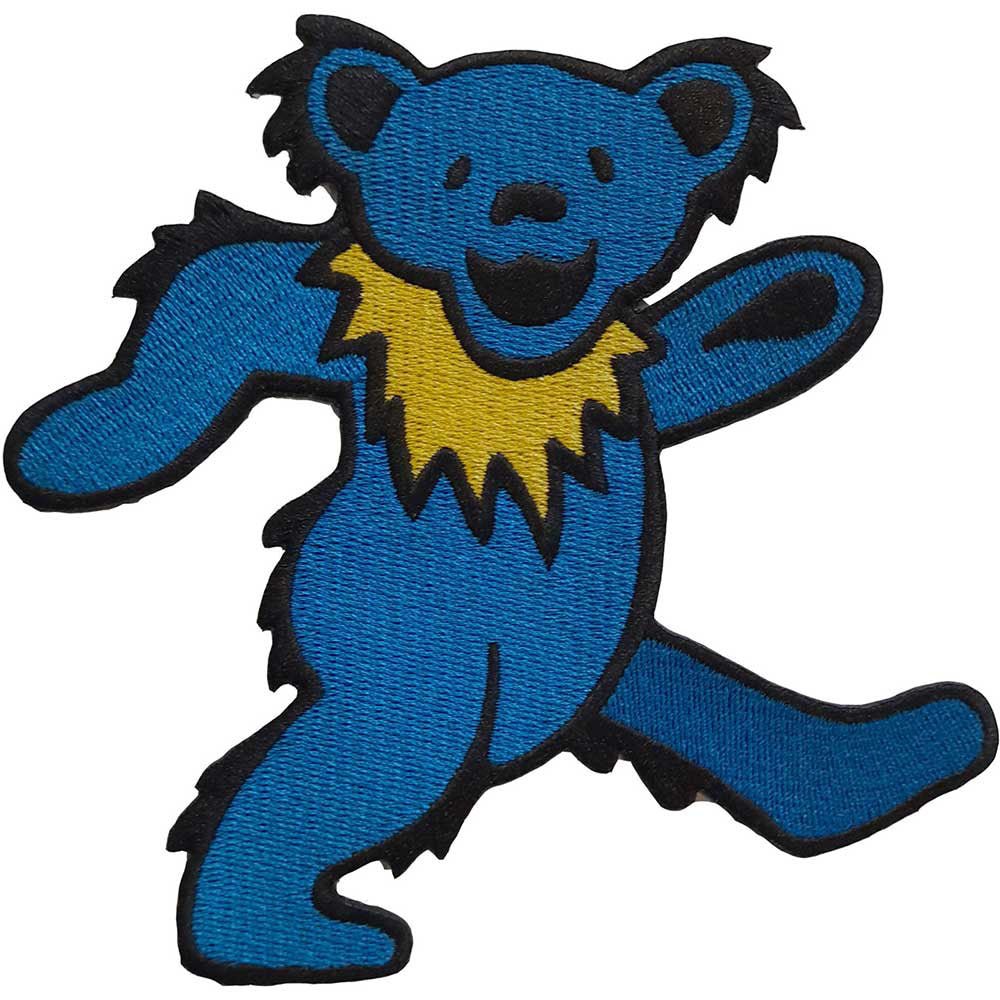 GRATEFUL DEAD グレイトフルデッド (結成 60周年 ) - Blue Dancing Bear / ワッペン - PGS
